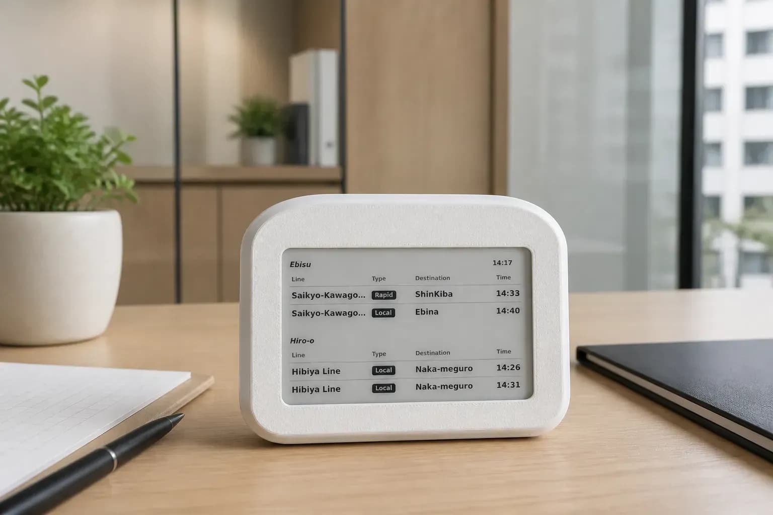 Day mode ekiboard e ink